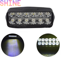 Shine 1PC รถจักรยานยนต์รถยนต์ super bright 12ไฟ LED ไฟหน้าสปอตไลท์