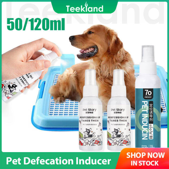 Teekland 50ml/120ml Pet Defecation Inducer Dog Pee Inducer Guided ...