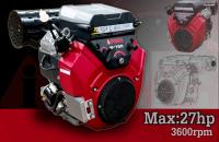 เครื่องยนต์เบนซิล 2 สูบ (V-TWIN) 4 จังหวะ AI POWER SV750 ระบบกุญแจสตาร์ท 744cc 27HP 27แรงม้า (ไม่รวมแบตเตอรี่)