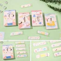 【CW】 20pcs Kawaii Breathable Cute Cartoon Woundplast Outdoor Portable Decor Adhesive Bandages First Emergency Kit for Kids Children