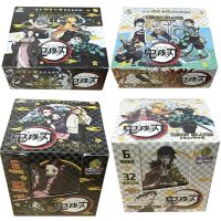 การ์ดสังหารปีศาจ2023กล่องบูสเตอร์ Kimetsu No Yaiba ฟิกเกอร์อนิเมะ Hoy คอลเลกชัน Tcg ไพ่เล่นเกมสำหรับของขวัญสำหรับเด็กของเล่น