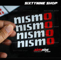 สติกเกอร์ติดก้านล้อ NISMO 1 ชุด ติดได้ 4 ล้อ,สติกเกอร์ติดล้อNISMO ติดมุมกระจกรถ