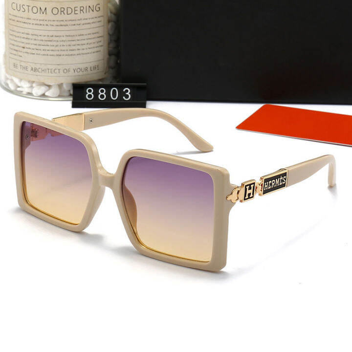 2023-new-sunglasses-h-retro-large-frame-sunglasses-for-women-vacation-and-leisure-photos