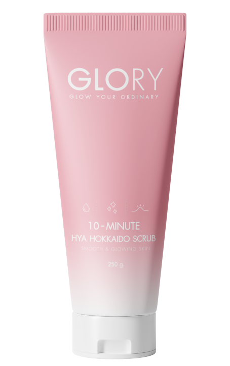 ส่งฟรี-สครับ-glory-สครับสูตรใหม่ของกลอรี่-ไฮย่าสครับ-เผยผิวด้วย-10-minute-hya-hokkaido-scrub-อัดแน่นด้วยสารสกัดพรีเมี่ยม-นำเข้าจากประเทศญี่ป