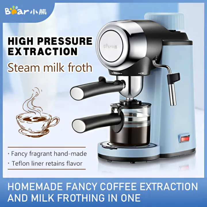 【Philippines Stock】Bear KFJA02N1 SemiAutomatic Italian Espresso