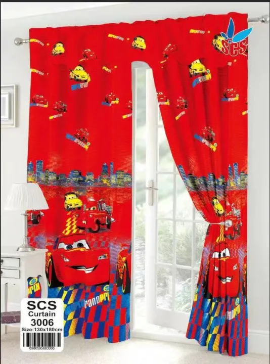 Cartoon Character curtain ( 3006 ) | Lazada PH