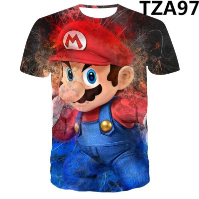 Super Mario Odyssey Game Cute 3D Print Men Women Fashion Casual T Shirt Summer Graphic Tees Tops