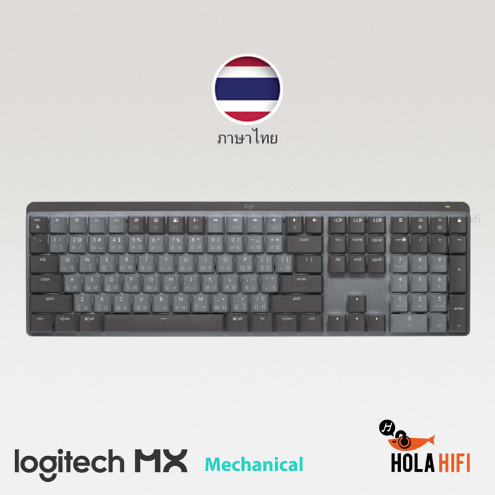 logitech-mx-mechanical-wireless-illuminated-performance-keyboard-graphite-ภาษาไทย-รับประกัน-1-ปี-พร้อมส่ง