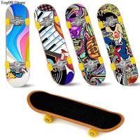 1 ชิ้นคุณภาพสูงน่ารักปาร์ตี้โปรดปรานเด็กเด็ก Mini Finger Board Fingerboard ล้อแม็กสเก็ต Boarding ของเล่นของขวัญ-fkldqyfiopgjf