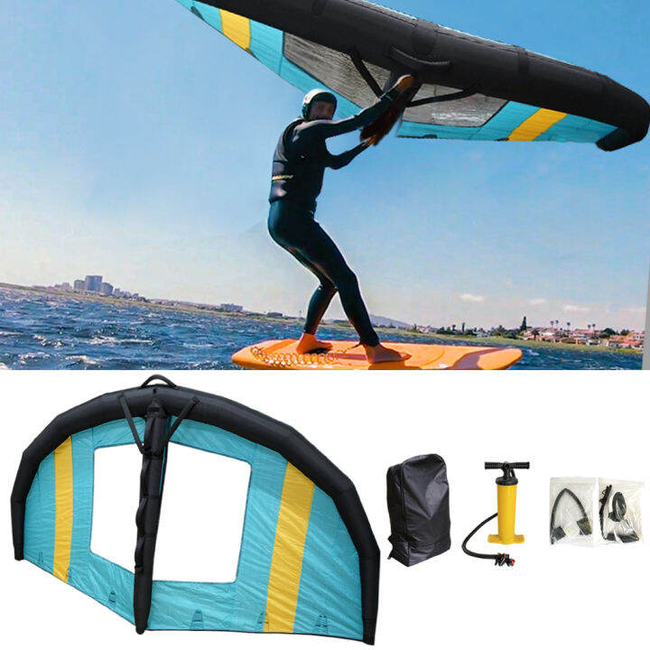 Flameer Inflatable Windsurfing Wing Foil Kites Window Design Surfboard