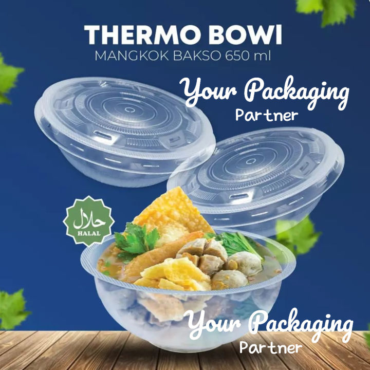 Mangkok Bakso Mika Mangkok Thermo 650ml Tahan Panas Microwave Save