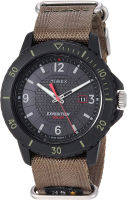 Timex Mens Expedition Gallatin Solar-Powered Watch Green/Black