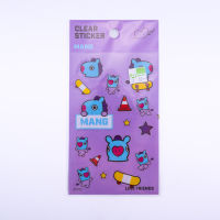 BT21 CLEAR STICKER1 MANG