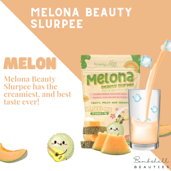 Melona Beauty Slurpee Beautie Factory Collagen Japan Premium Drink