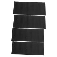 4X Water Scooter Non-Skid Marine Flooring Synthetic Eva Foam Sheet 37X92cm Jet-Ski Black Surfboard Mat Skis Slip