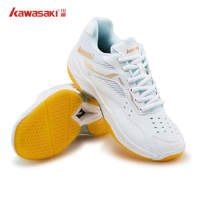 คาวาซากิรองเท้าแบดมินตันสำหรับผู้ชาย-รองเท้ากีฬามืออาชีพระบายอากาศได้ดีสำหรับผู้หญิงรองเท้าผ้าใบสนามในร่ม-k-086