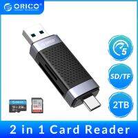 【CW】 2 1 Type C USB3.0 Card Reader Memory 2TB Capacity for SDXC SDHC Cards