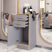 [COD] Barber shop tool cabinet beauty salon supplies trolley hair shelf