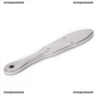 【NIN】Stainless Steel Foot Rasp Callus Dead Skin Remover Exfoliating Pedicure Hand Manual Foot File