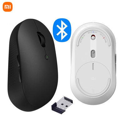 รับประกันศูนย์ไทย 1|XiaoMi Dual Mode Wireless Mouse Silent Edition ไวเลสเม้าส์ เม้าส์ไร้สาย แบบ เมาส์บลูทูธ เมาส์ไร้สาย รุ่น Silent Edition เมาส์ใช้งาน ทำงานออฟฟิ