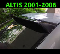 (สีดำเงา) สปอยเลอร์ Spoiler Altis 2001 2002 2003 2004 2005 2006 หน้าหมู