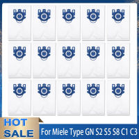 ถุงเก็บฝุ่นสูญญากาศสำหรับ Miele Type GN S5 S8 C1 C3เครื่องดูดฝุ่นกระเป๋าอะไหล่อุปกรณ์เสริม