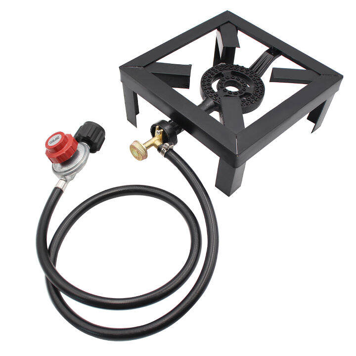 8KW Ga-s Boiling Ring Cast Iron Burner Large LPG Stove Outdoor Cooker ...