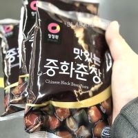 Jajangmyoen Chainese black bean paste ซอสทำจาจังมยอน ซอสเต้าเจี้ยวดำ แบบถุง ขนาด 250กรัม ใช้ทำอาหารเกาหลีจาจังมยอนหรือบะหมี่ซอสดำ