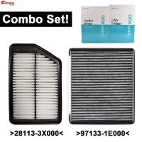 default Sales promotion Combo Set Engine Cabin Pollen Air Filter 28113-3X000 97133-2H000 For Hyundai Elantra GT Kia Forte 1.8L 2.0L 2013 2014 2015 2016