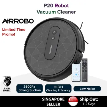 AIRROBO P20 Robot Vacuum Cleaner for Low Carpet, Pet Hair, Hard Floors