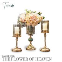 CANDLE STICK THE FLOWER OF HEAVEN ชุดเชิงเทียน แจกันดอกไม้ประดับ 3ชิ้น