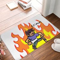 〖Cozyroom shop〗 The Owl House TV Bath Non-Slip Carpet Luz With Fire Flannel Mat Welcome Doormat Home Decoration Rug