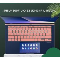 สำหรับเอซุส ZenBook 14 UX434 UX434FL Ux434flc UX431 UX431FN UX431FA UX392 UX392FN UX392FA แล็ปท็อปแป้นพิมพ์ซิลิโคนอุปกรณ์ป้องกันฝาครอบ