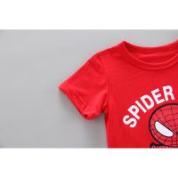 Boy suit baby boy cartoon t-shirt short sleeve + shorts 2-piece set