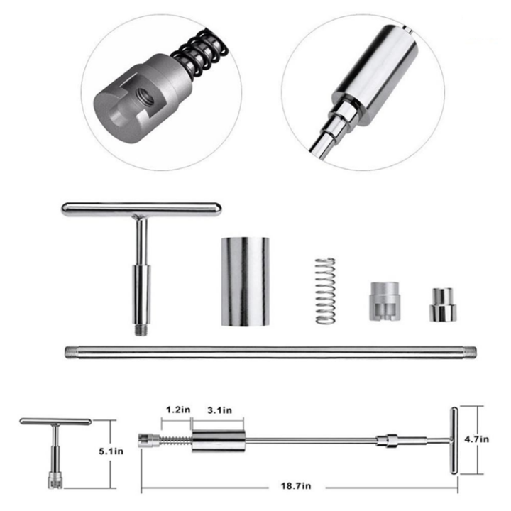 เครื่องมือกำจัดรอยบุ๋มชุดซ่อมแซมรอยบุบ-ที่ดึงตัวถังรถยนต์-เซ็ต18ชิ้น-ระบบกาว-เครื่องดึงตัวถัง-ซ่อมแซมรอยบุบ