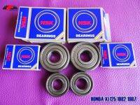 "NSK" HONDA XL125 year 1982-1987 FRONT &amp; REAR WHEEL BEARING SET “JAPAN“  // ลูกปืนล้อ หน้า-หลัง ของแท้ งานญี่ปุ่น สินค้าคุณภาพดี