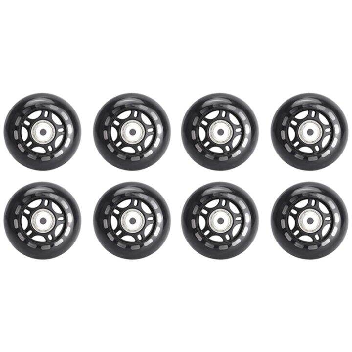 4 Pack Inline Skate Wheels Indoor/Outdoor Roller Blades Replacement