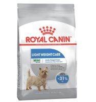 Royal Canin Mini Light Weight Care Dry Dog Food อาหารสุนัข สำหรับสุนัขอ้วนง่าย สูตรควบคุมพลังงาน ขนาด 3kg และ 8 kg