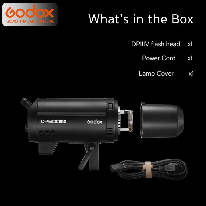 godox-flash-dp800iiiv-800w-5800k-bowen-mount-รับประกันศูนย์-godox-thailand-3ปี-dp800iii-v
