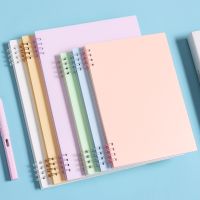 【living stationery】 A5หนา/B5 160หน้า Morandi CoilNotebook นักเรียนที่เรียบง่าย SmallNotepad DiarySuppliesStationery