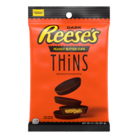 Reese’s Thins Dark Peanut Butter Cups น้ำหนัก 87 กรัม BBF.31/10/23