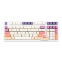 GKs มีเมฆ MDA Dye Sub Keycap ชุดหนา PBT สำหรับคีย์บอร์ด Gh60โป๊กเกอร์87 Tkl 104 Ansi Xd64 Bm60 Xd68 Xd84 BM87 BM65