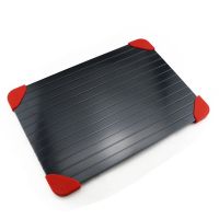 Fast Defrosting Tray With Corners Thaw Frozen Food Meat Fruit Quick Defrosting Plate Board Kitchen Gadget Tool 3 Sizes