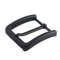 1pcs Alloy Belt Buckle 40mm Matte Black Single Pin Buckle Jeans Waistband Buckles For 36-39cm Belt Leather Craft Accessories