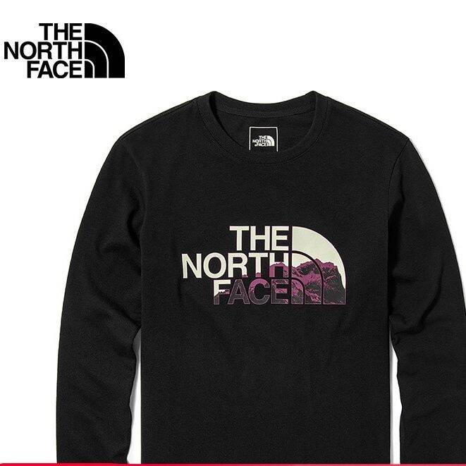 พร้อมส่ง-thenorthface-เสื้อยืดแขนยาว-คอกลม-ผ้าฝ้าย-สวมใส่สบาย-เหมาะกับฤดูใบไม้ร่วง-และฤดูหนาว-สําหรับผู้ชาย