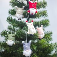 Santa Faceless Doll Christmas Decorations For Home 2021 Merry Ornament Xmas Gifts Navidad Noel Happy New Year 2022 Party Tree