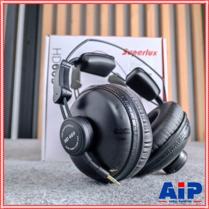 ฟรีค่าส่ง SUPERLUX HD-669 หูฟัง HD669 หูฟัง HEADPHONE HD 669 หูฟังครอบ ...