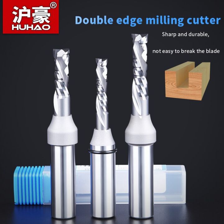 huhao-เราเตอร์งานไม้-bit-compound-spiral-router-bit-engraving-slotting-and-trimming-straight-sprial-milling-cutter