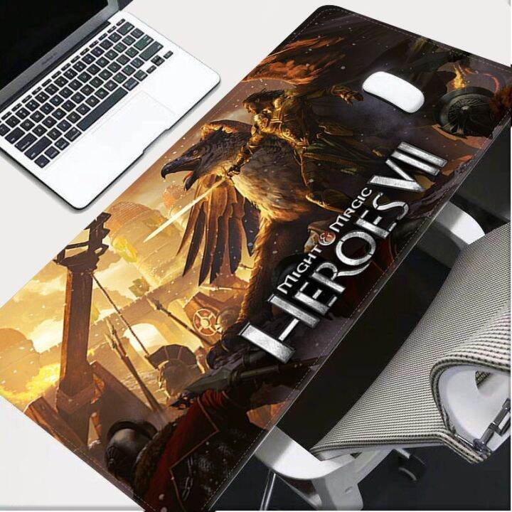 heroes-power-amp-magic-mouse-pad-เครื่องคอมพิวเตอร์เกมคอนโซลคีย์บอร์ดพรมยางแล็ปท็อป-แผ่นรองเม้าส์-lol-cs-go-แผ่นรองเม้าส์