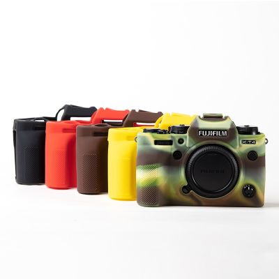 New Soft Silicone Rubber FUJI X-T4 XT4 Cover